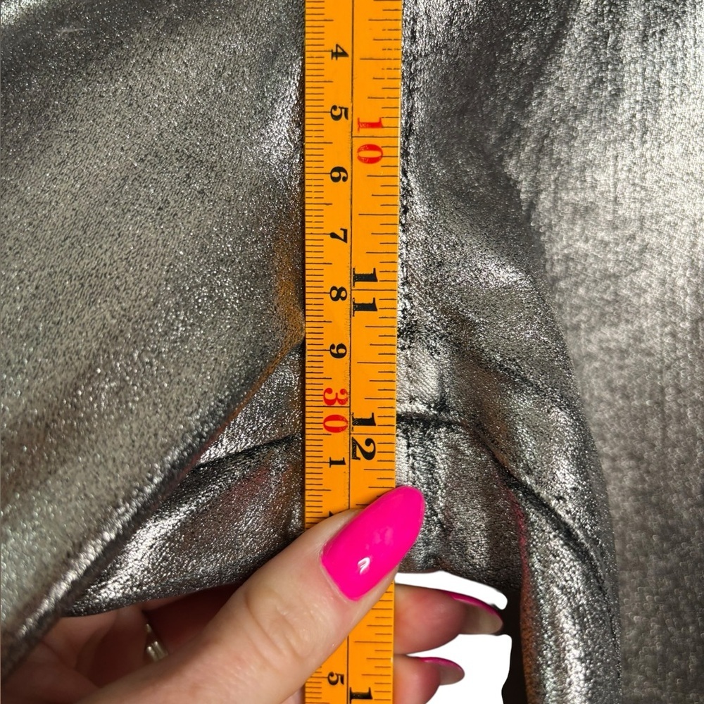 NEW Joe’s The Mia High Rise Wide Leg Ankle Jeans in Pewter Foil Size 27 - Picture 11 of 12
